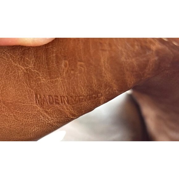 Bed Stu Womens Misha Distressed Leather Sandals Brown Boho Size 9.5 Rustic Buckl - Picture 13 of 13